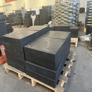 Изготовленный на заказ размер твердый сверхпрочный резиновый блок толщина от 10 мм до 50 мм - Product Image 5