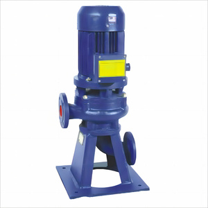 Pompe à eaux usées verticale en fonte noire mate LW, montage à sec, anti-colmatage, pour le traitement des eaux usées de construction - Product Image 3