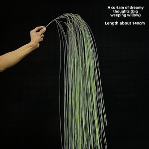 Grossiste d'usine : Herbe artificielle suspendue floquée, décoration <span class=keywords><strong>de</strong></span> mariage en forme <span class=keywords><strong>de</strong></span> larmes d'amour - Product Image 3