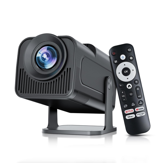 Portable MINI 5G WIFI LCD Projector Android 11 200 ANSI Lumen Smart Mirror Screen Video Home Full HD 720P 4K Projector