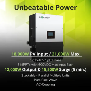 Luxpower LXP-LB-US 12k Hybrid 18000W รองรับพลังงานแสงอาทิตย์ 12000W กำลังขับ 48V 120/240V สามเฟส ประสิทธิภาพ 99% สำหรับ Luxpower LXP-LB ที่ได้รับการรับรอง - Product Image 2