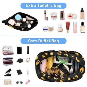 Juego de Bolsas de Hombro de Gran Capacidad con Separación para Ropa Seca y Mojada, Bolsa de Viaje Deportiva y de Fitness con Cierre de Cremallera - Product Image 4