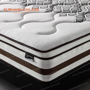 Matelas à échantillon gratuit 12 pouces, Matelas de luxe en mousse à mémoire de forme en Latex, reine, bobine de poche, 7 zones - Product Image 4