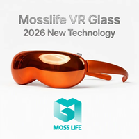 Lunettes VR Mosslife 2026 4K pour une expérience cinéma et de jeu 3D immersive, jeu mobile, ajustables pour myopie, modèle exclusif