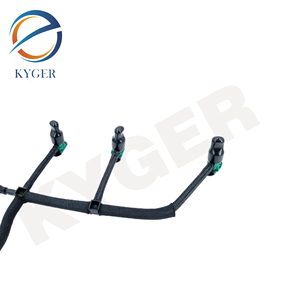 Dizel yakıt dönüş hattı hortum yakıt enjektörü sızıntı kapalı dökülme boruları LR051528 Land Rover Freelander 2 2006-2014 L359 için uyar - Product Image 4