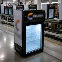 Refrigerador Exhibidor de Bebidas Oumeite SC42L de 42L con Compresor Mini
