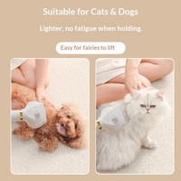 Sèche-cheveux tout-en-un pour animaux de compagnie avec protection contre la surchauffe, outil de toilettage non-monté sur bras pour le bain et le séchage des chiens et des chats