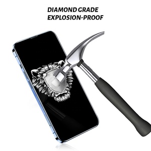 Paquete de 2 películas de pantalla de vidrio templado para teléfono móvil Premium antigolpes para <span class=keywords><strong>iPhone</strong></span> 15 14 13 <span class=keywords><strong>12</strong></span> 11 <span class=keywords><strong>Pro</strong></span> <span class=keywords><strong>Max</strong></span> Protector de pantalla de cubierta completa - Product Image 3