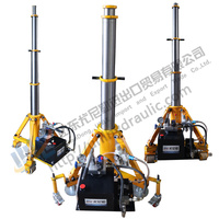 Personnalisé 12 tonnes 35 tonnes hauteur réglable hydraulique trépied d'avion haute sécurité entretien des avions cric de levage