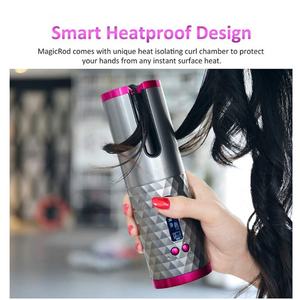 ชุดเครื่องม้วนผมเซรามิกไร้สายแบบพกพาพร้อมโลโก้สั่งทำพิเศษ รุ่น Heartless  แบบอัตโนมัติ - Product Image 4