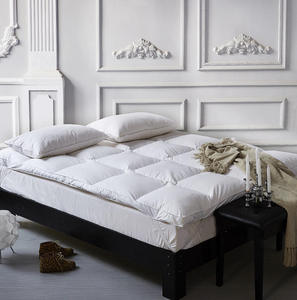 <span class=keywords><strong>Surmatelas</strong></span> super doux et <span class=keywords><strong>moelleux</strong></span>, extra épais, imperméable, taille Queen et King, pour hôtel, vente en gros - Product Image 1