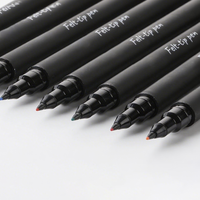 Feutres à pointe lisse de 8 couleurs vives, marqueur permanent résistant aux UV non toxique, parfait pour l'écriture et la peinture