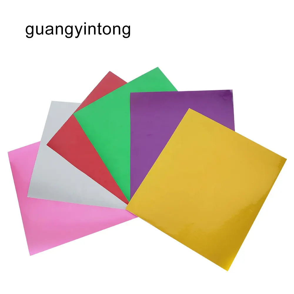 Guangyintong Sticker Black Glossy PU Glossy Decorative Stickers Custom Sizes Transfer Vinyl Flower Car Window Decals