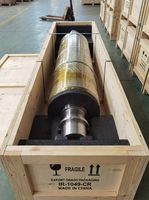 Mélangeur ouvert de caoutchouc haute précision Hongdu HS72-77 380V 30KW avec rouleaux perforés