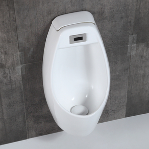 <span class=keywords><strong>Orinatoio</strong></span> a Parete dal Design Moderno con Risparmio Idrico, Forma Ovale in Ceramica e Scarico Automatico con Sensore per Bagno - Product Image 2