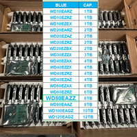 Disque dur pour ordinateur de bureau bleu 8 To WD80EAAZ 3,5 pouces SATA3 6 Gb/s 5640 tr/min 128 Mo de cache Solution de stockage de grande capacité pour le bureau et la maison
