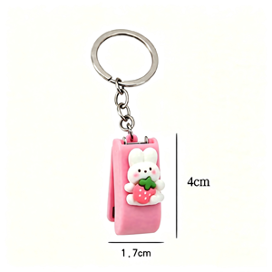 Mini Dibujos Animados Personalizados al por Mayor, Manuales, 10 Unidades #   Grapadora de Papelería para Oficina y Escuela, Linda para Niñas, Mini Grapadora Portátil con Colgante de Llavero - Product Image 4