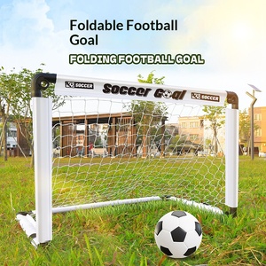 But de football miniature pliable de 130 cm, facile à installer, en PVC/PE écologique, avec cadre robuste et solide, pour enfants - Product Image 2