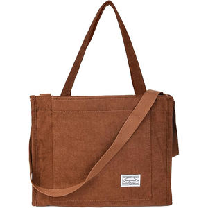 Bolsa de Lona de Gran Capacidad, Moderna, para Mujer, Bolsa de Viaje, Bandolera, con Asa Individual, para Portátil - Product Image 1