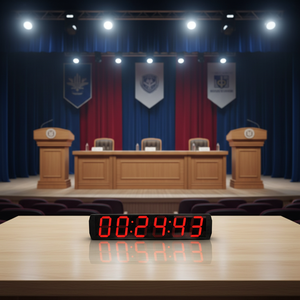 Reloj Temporizador Digital con Control Remoto YIZHI GI6T-6R LED de 6 Pulgadas con Pantalla Grande para Debates, Competiciones, Reuniones de Oración en Iglesias - Product Image 6