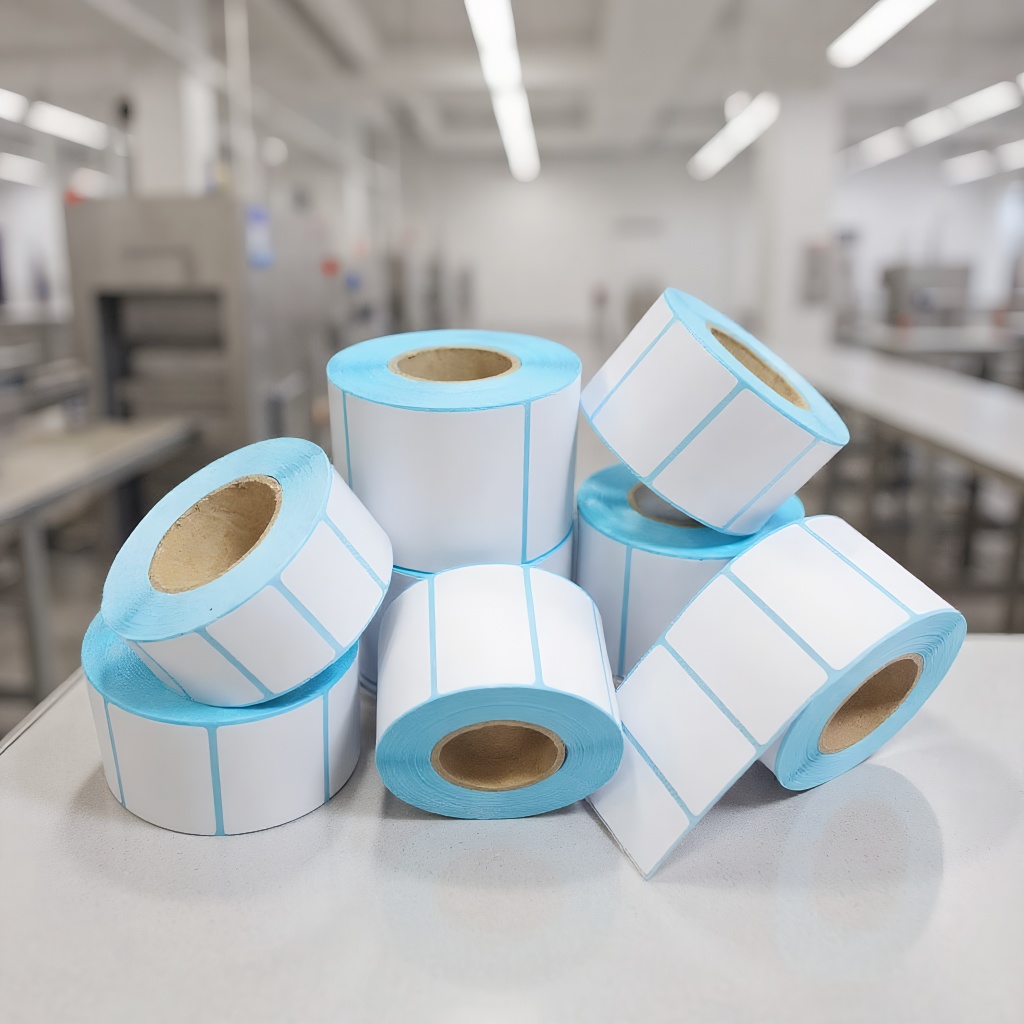 Factory Customizable M1 Direct Thermal Roll Label Waterproof Oil Proof Adhesive Packaging for Grocery Supermarket Promotion for