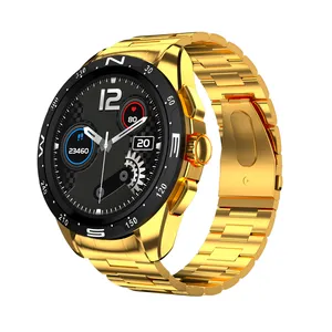 2023 New Arrival H6 MAX Smart Watch Men Round Smartwatch Waterproof BT Calling Wireless Charging NFC Fitness Spoorts Bracelet