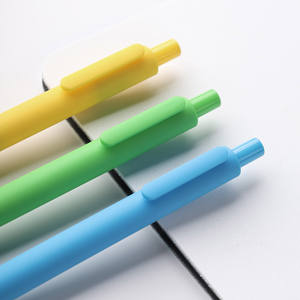 도매 저렴한 판촉용 선물 펜 다색 플라스틱 젤 펜 맞춤형 로고 호텔 펜 - Product Image 3