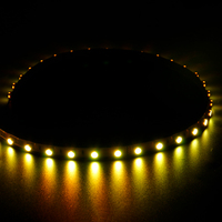 Bande LED RGB programmable intelligente Tira Ws2812b 5m SMD6060 24V 144 pixels Ws2812 2812b adressable individuellement