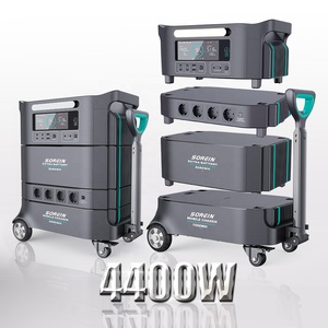 4400W Lithium <b>Battery</b> 3000Wh Large Capacity Portable Power Station 3800 Solar Generator for Home <b>Backup</b> 4400W Lifepo4 - Product Image 1