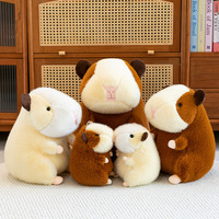 Enfants cadeau d'anniversaire PP coton rempli en peluche mignon doux gros cochon d'inde en peluche Animal