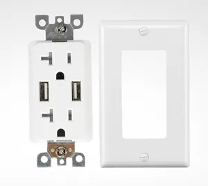 Wholesale Receptical American Standard Receptacle USB Outlets Wall Electrical