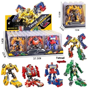Independentemente Embalados Transparente Robô Modelo de Deformação Crianças Brinquedo <span class=keywords><strong>King</strong></span> <span class=keywords><strong>Kong</strong></span> Steel Armor War Dragon Training DIY Light Plastic - Product Image 6