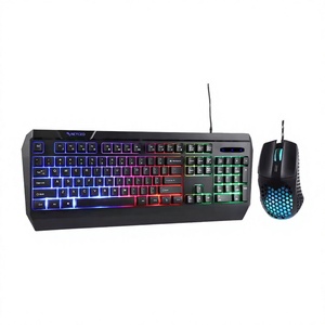 2 in 1 <b>Mouse</b> and Keyboard Gaming Combo RGB12 PCS Multimedia Keys 3600DPI Ergonomic Design Suitable for Office and Gamer User - Product Image 3