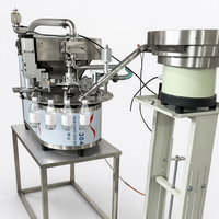 Machine de remplissage et de bouchage automatique de poches souples de bureau pour jus et eau