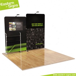 Precio de fábrica de aluminio, tela de tensión de la promoción 3x3 tamaño exposición cabina con gran precio - Product Image 4