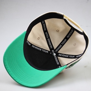 Individuelles Logo Herren 5-Panel 2-Ton High-Profile Gebogener Schirm AK-Frame Snapback Baseball Gorra Caps Hüte für Männer - Product Image 6