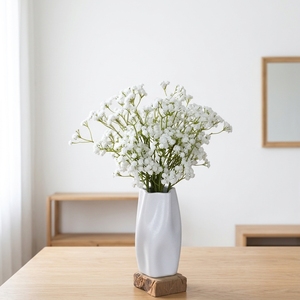 OH ARTS <span class=keywords><strong>Fiori</strong></span> Artificiali di Gypsophila Bianca Effetto Reale, All'ingrosso, in Plastica Morbida, per Decorazioni Nuziali e Riempimento Floreale - Product Image 4