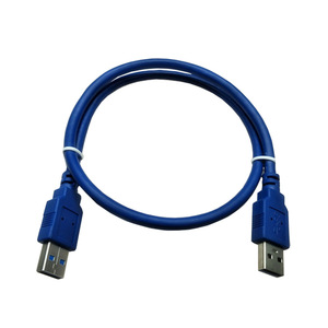 Lung Kay <b>Usb</b> 3.0 Am <b>To</b> Am Data <b>Cable</b> Blue 3a Fast Charging Copper Wire - Product Image 3