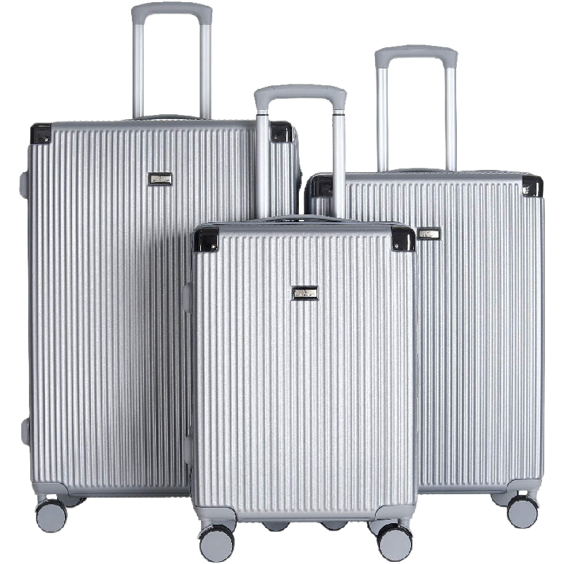 Retro ABS Travel Suitcase 3pcs Set