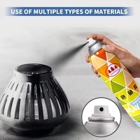 Peinture en aérosol colorée OEM en gros, blanc, noir, peinture industrielle personnalisée, fabricant de peinture en aérosol, bois, meubles, plastique, métal