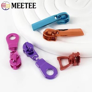 Meetee #5 Fermeture Éclair Pull pour Sacs Sac à Main Vêtements Décoratif Zip Zipps Remplacement DIY Tailoring Accessoire Nylon Zipper Slider - Product Image 4
