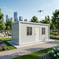 Maison préfabriquée portable à un étage, installation rapide, cabane modulaire, mini-villa de vacances, abri pour camping et usage en station balnéaire en plein air