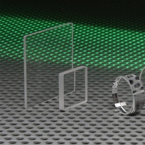 Plaque de verre optique à fenêtre dégradée Saphir K9 Quartz Gravée Perforée Carrée Ronde Modèle Sgoptics - Product Image 3