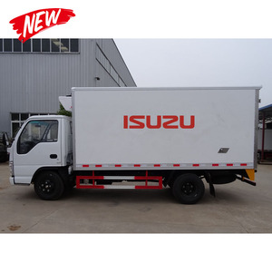 4 Tons Closed <b>Box</b> Cold Cargo Refrigerator <b>Van</b> Truck for Sale - Product Image 1