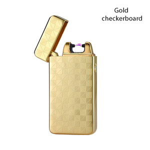 Accendino Elettronico USB Ricaricabile <span class=keywords><strong>con</strong></span> <span class=keywords><strong>Batteria</strong></span> <span class=keywords><strong>al</strong></span> <span class=keywords><strong>Litio</strong></span>, Design ad Arco Popolare, Classico in Metallo, Vari Modelli, Regali Aziendali - Product Image 6