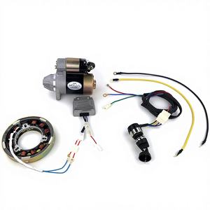 Kit de Conversión de Arranque Eléctrico para Motor Diésel Refrigerado por Aire Kaimings 173F 186F 188F 192F, 12V/1kW, Control Automático - Product Image 2