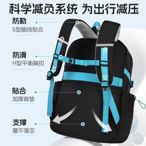 48cm <b>Backpack</b> i large-capacity new original niche schoolbag, American <b>waterproof</b> <b>backpack</b> for middle and high <b>school</b> students - Product Image 3