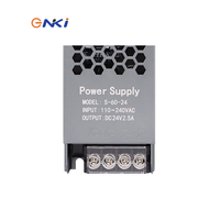 Alimentation Électrique CA-CC 12V 24V OEM/ODM, Pilote LED 60W, Alimentation à Découpage LED pour Caisson Lumineux, Transformateur de Bande LED 12V