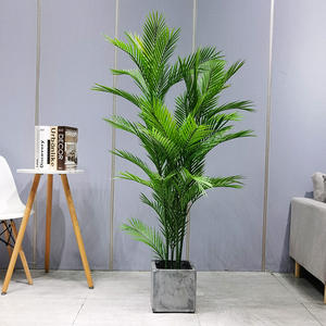 Prix de gros usine <span class=keywords><strong>Areca</strong></span> Palm <span class=keywords><strong>Dypsis</strong></span> lutescens Palmier artificiel personnalisable avec pot - Product Image 5