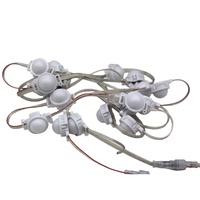 Lumières de Noël extérieures permanentes pour la maison, module de lumière LED à pixels 12v 24v, IP68, RGBW, lumières extérieures permanentes